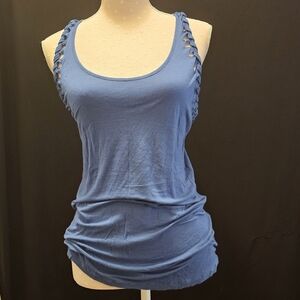 Women's Y2K iJeans By Buffalo Racerback Tank Blue
